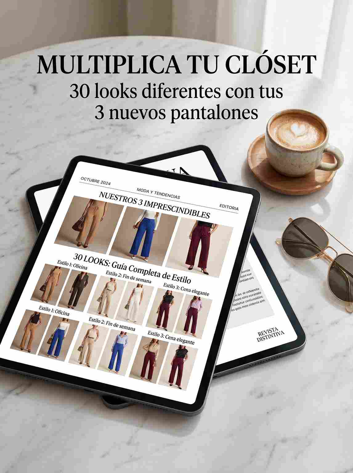 Multiplica tu closet: Como armar 30 outfits con tus 3 nuevos pantalones